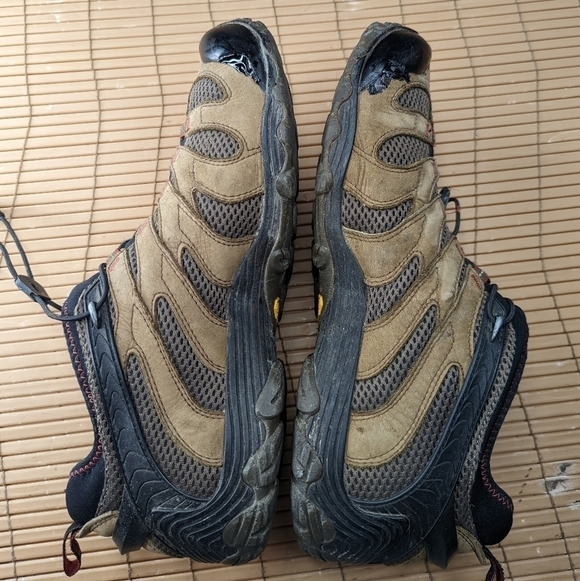 Merrell Chameleon 7 Stretch Boulder Mens US 13 Hiking Shoes J12065 Brown Black. main image 11